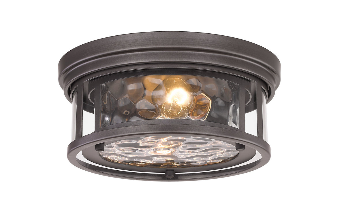 Plafonnier Clarion Bronze, 12" – Z-Lite