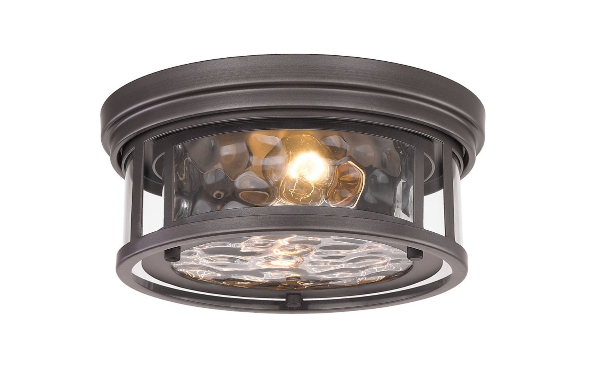 Plafonnier Clarion - Bronze 12" by Z-Lite | Luminaires & cie