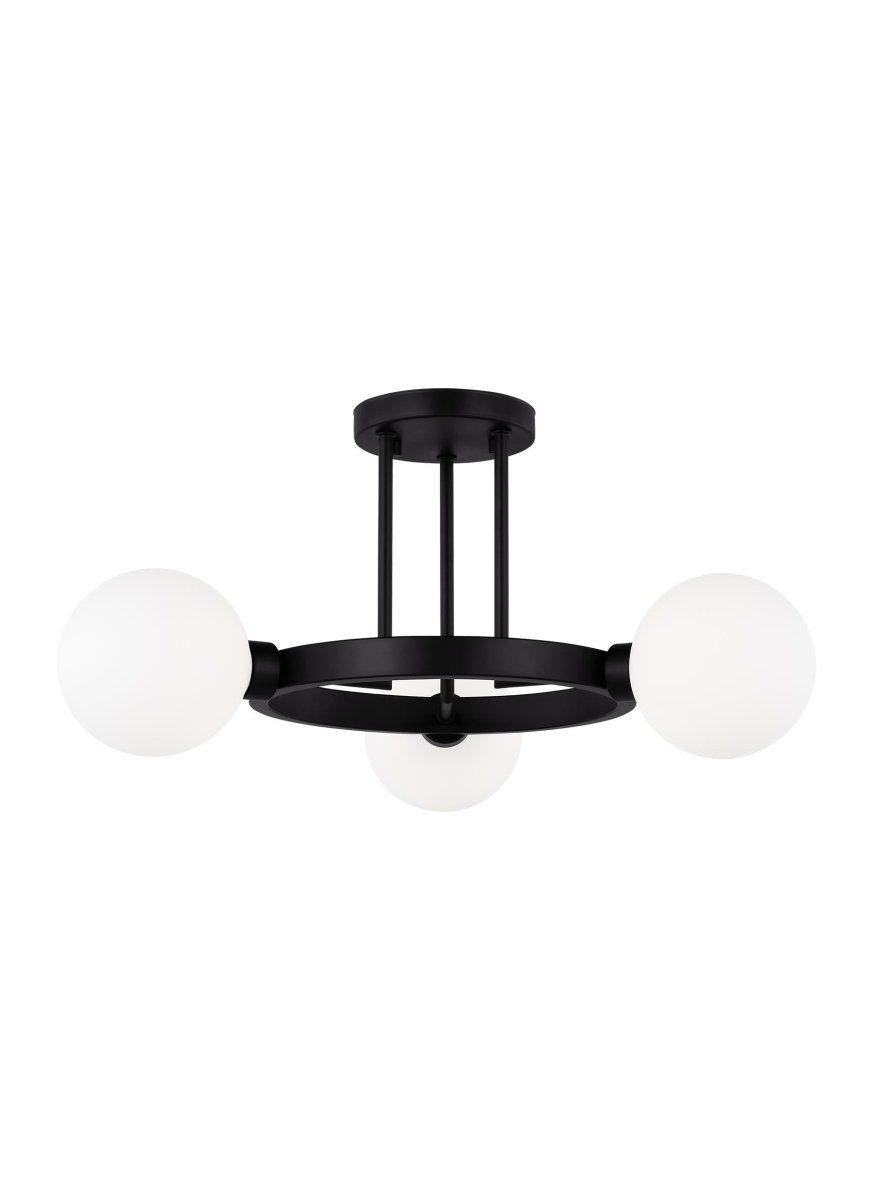 Plafonnier Clybourn - Noir de minuit by Visual Comfort Studio | Luminaires & cie
