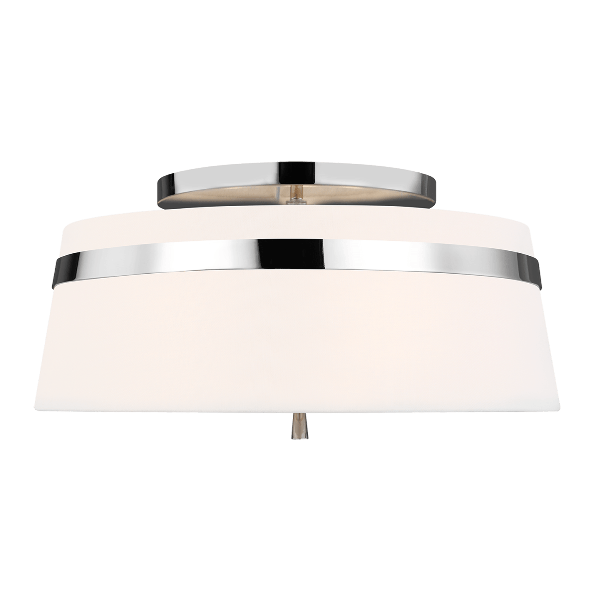 Plafonnier Cordtlandt - Nickel poli 19" by Visual Comfort Studio | Luminaires & cie