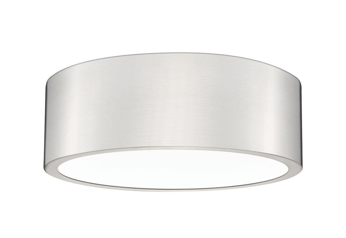 Plafonnier Coronado Nickel brossé, 12 1/4" – Z-Lite
