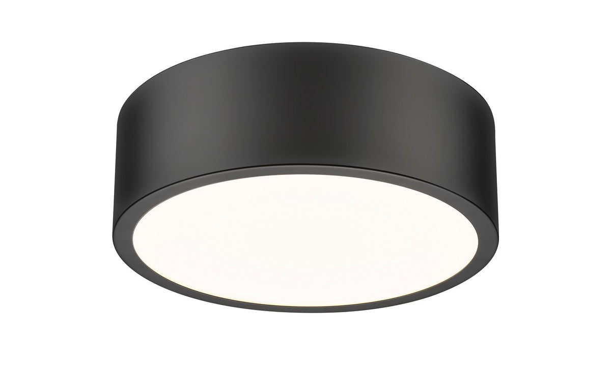 Plafonnier Coronado Noir mat, 12 1/4" – vue 3