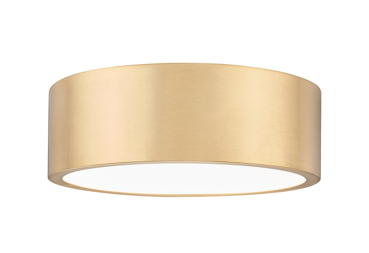 Plafonnier Coronado Or moderne, 12 1/4" – Z-Lite
