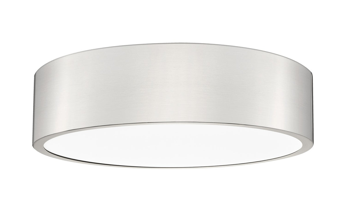 Plafonnier Coronado Nickel brossé, 16" – Z-Lite