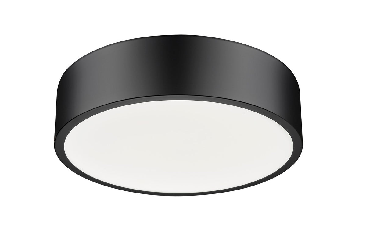 Plafonnier Coronado Noir mat, 16" – vue 3