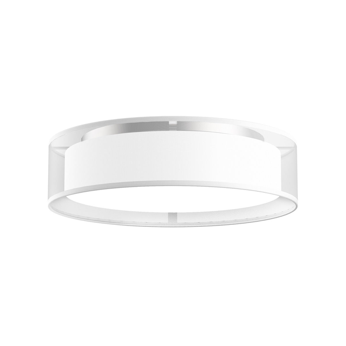 Plafonnier Dalton Blanc Organza, 16" – Kuzco Lighting