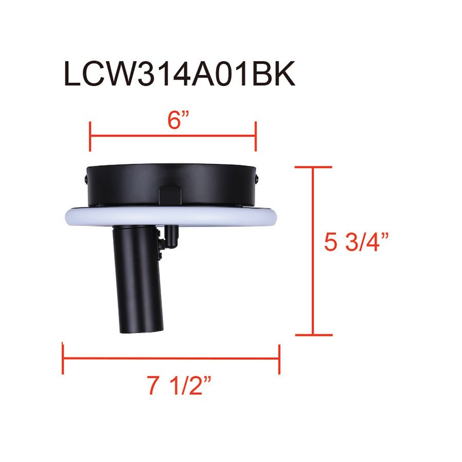 Plafonnier Denver - 12 1/4" by Canarm | Luminaires & cie