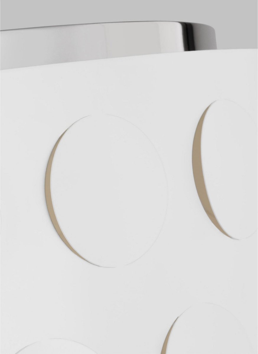 Plafonnier Dottie - Nickel poli 27 3/8" by Visual Comfort Studio | Luminaires & cie