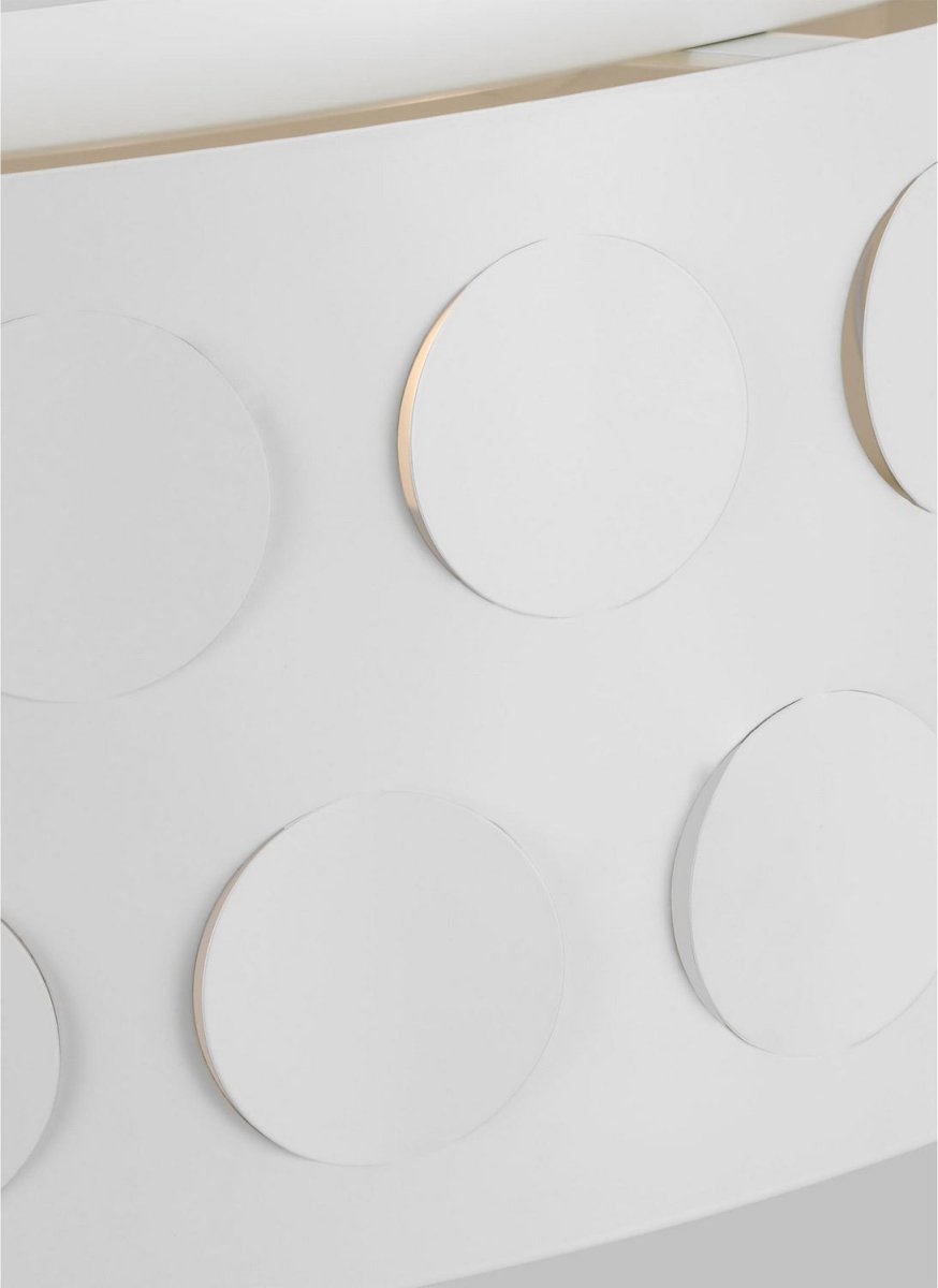 Plafonnier Dottie - Nickel poli 27 3/8" by Visual Comfort Studio | Luminaires & cie