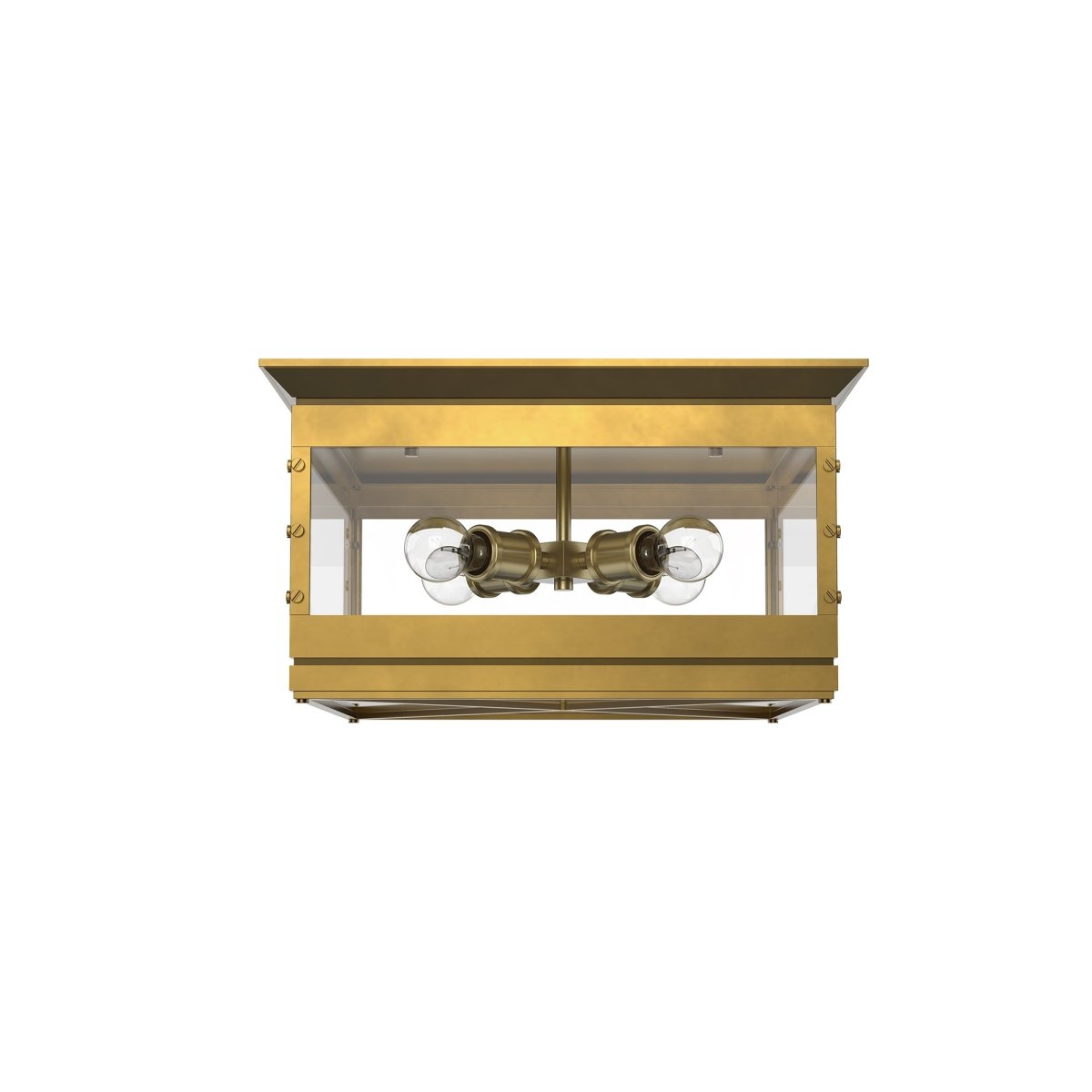 Plafonnier Douglas - Laiton vintage by Alora Lighting | Luminaires & cie