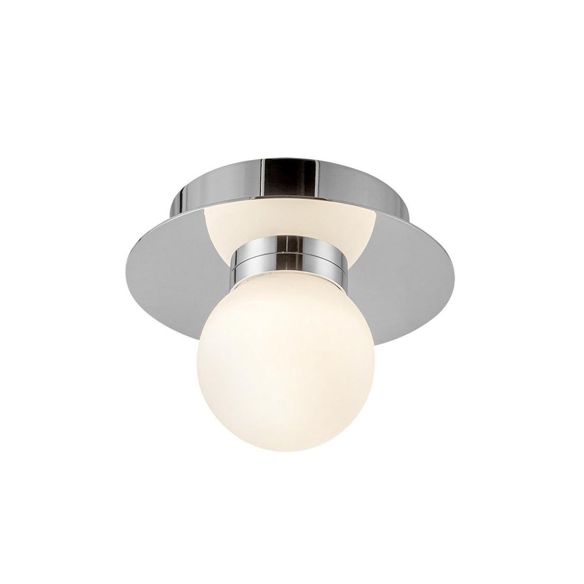 Plafonnier Elixir Chrome, 6" – vue 2