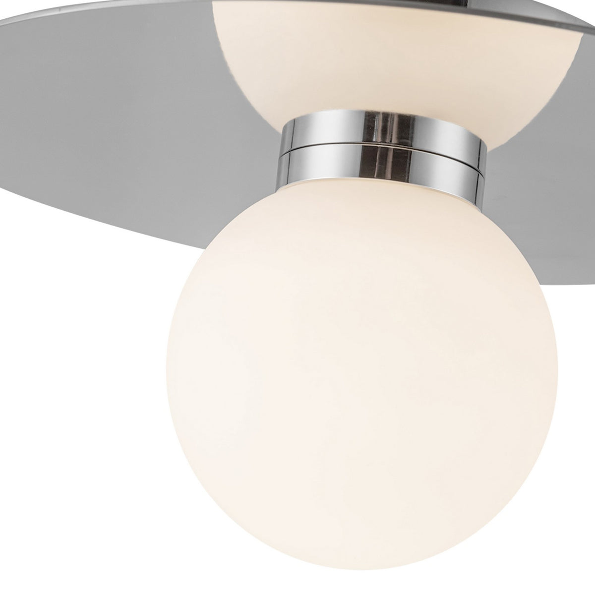 Plafonnier Elixir Chrome, 9 7/8" – vue 4