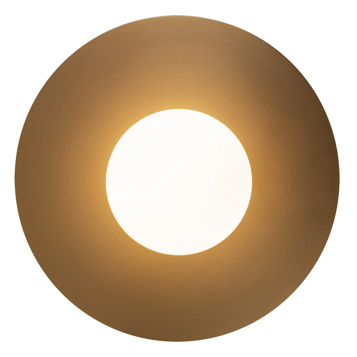 Plafonnier Elixir Or brossé, 14 1/8" – vue 3