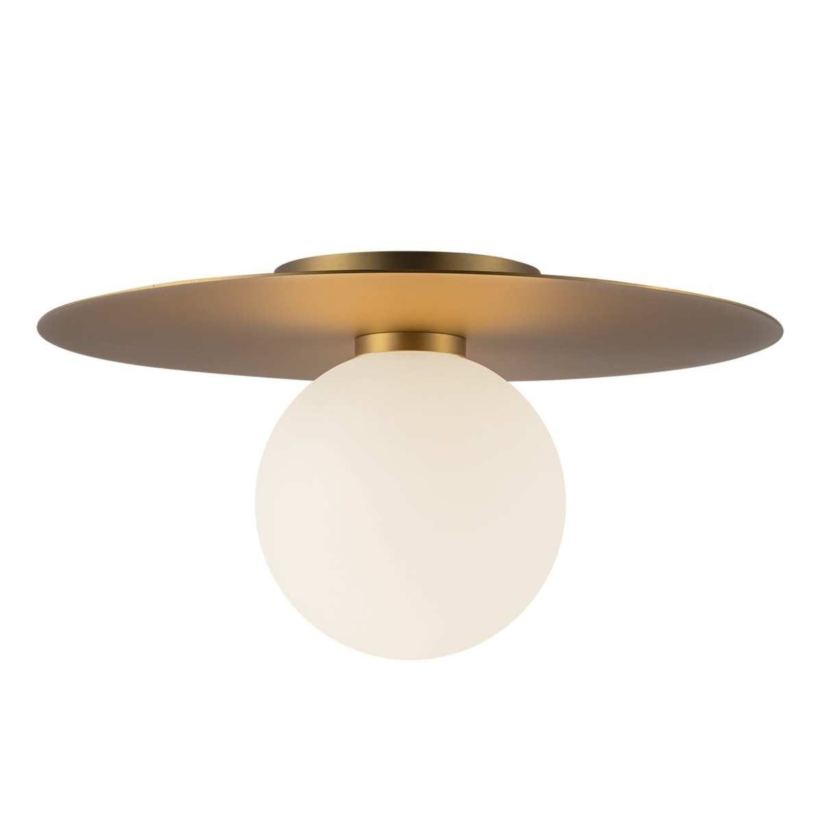 Plafonnier Elixir - Or brossé 14 1/8" by Kuzco Lighting | Luminaires & cie