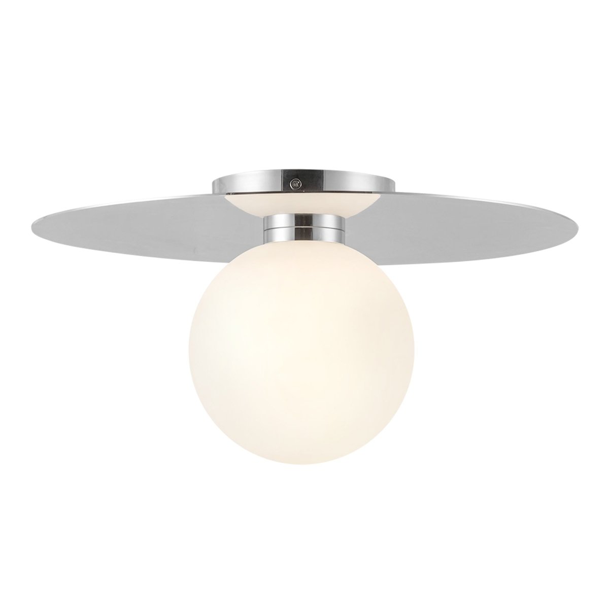 Plafonnier Elixir - Chrome 14 1/8" by Kuzco Lighting | Luminaires & cie