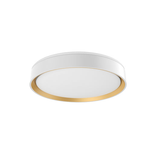Plafonnier Essex Blanc / Or, 15 3/4", 2700K – Kuzco Lighting