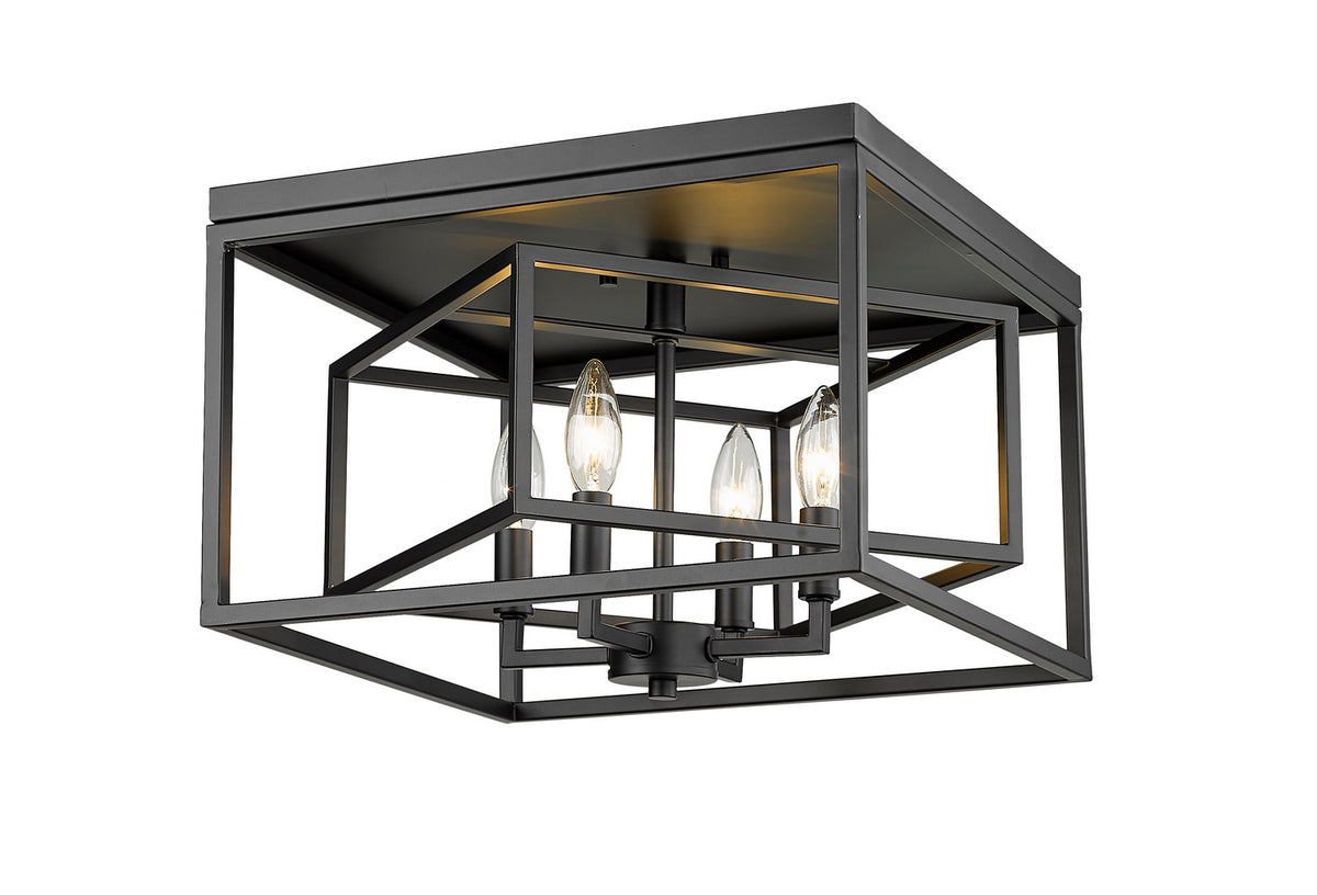 Plafonnier Euclid Noir mat – Z-Lite