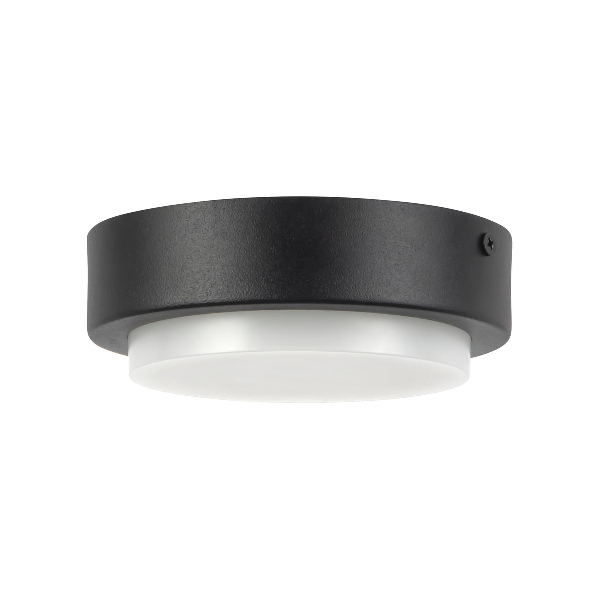 Plafonnier extérieur Bailey Noir, 5" – vue 2
