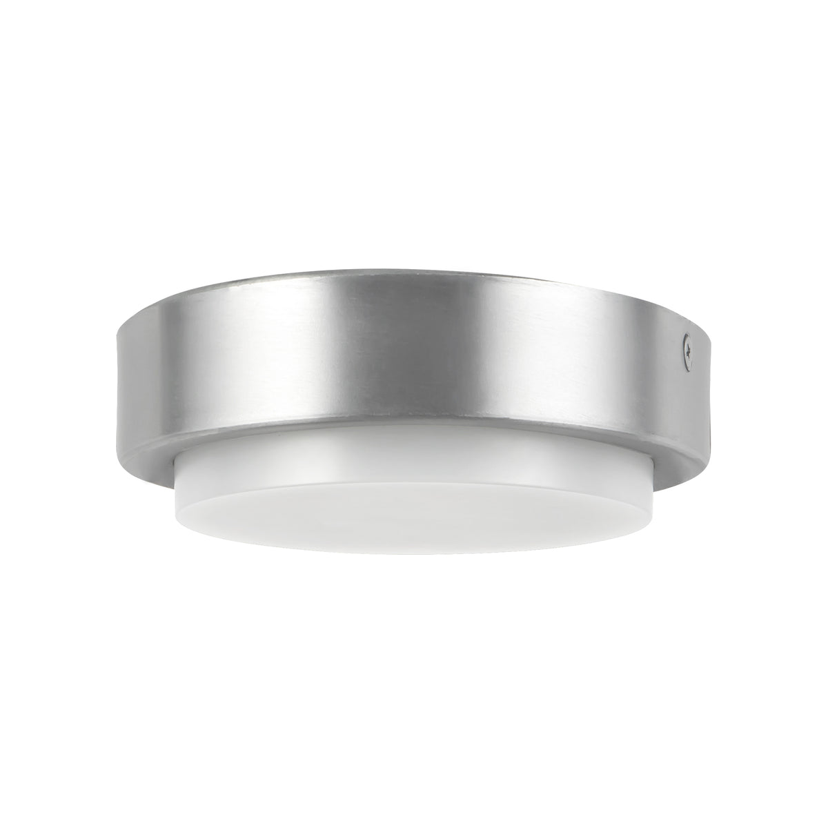 Plafonnier extérieur Bailey Nickel brossé, 5" – vue 2
