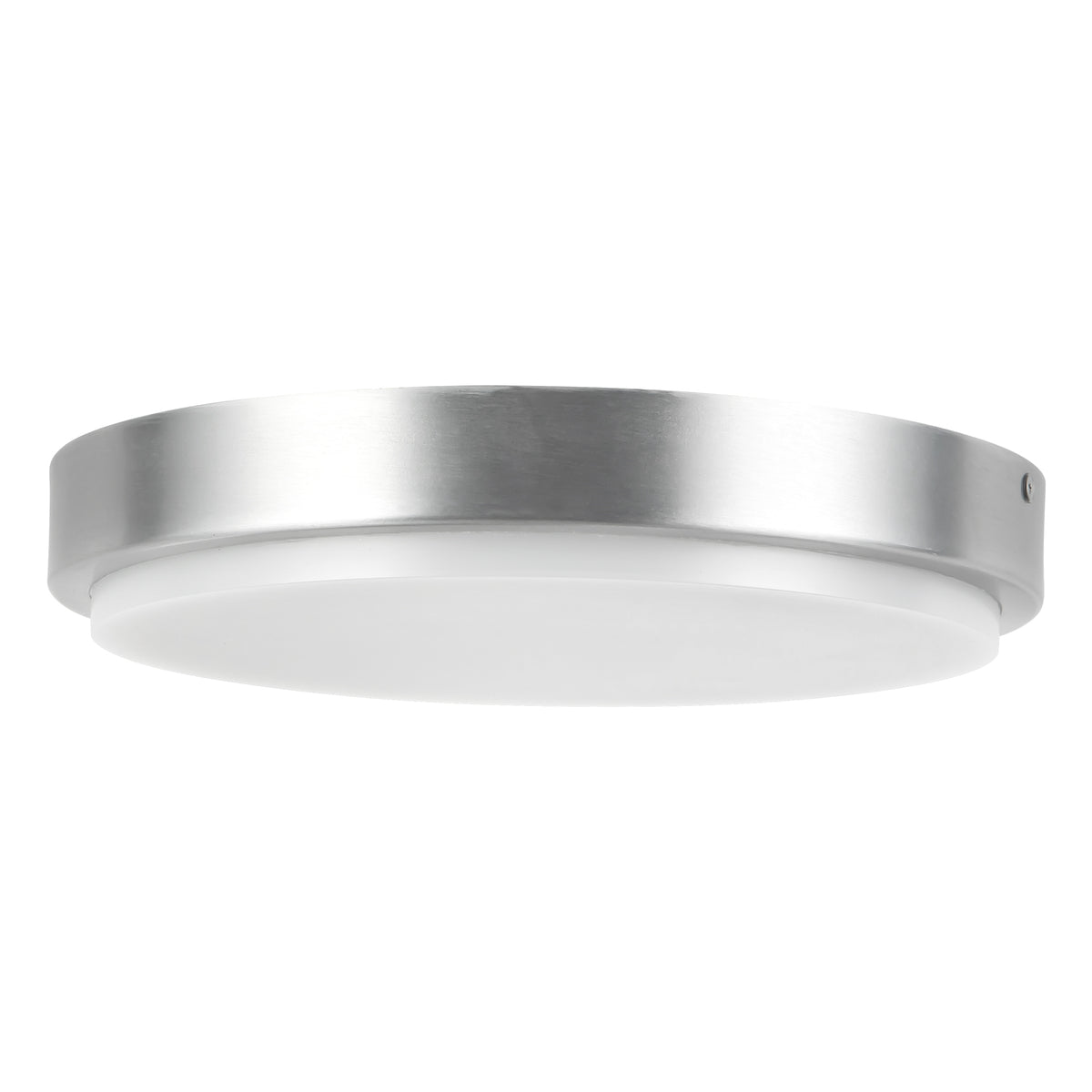 Plafonnier extérieur Bailey Nickel brossé, 11" – vue 2
