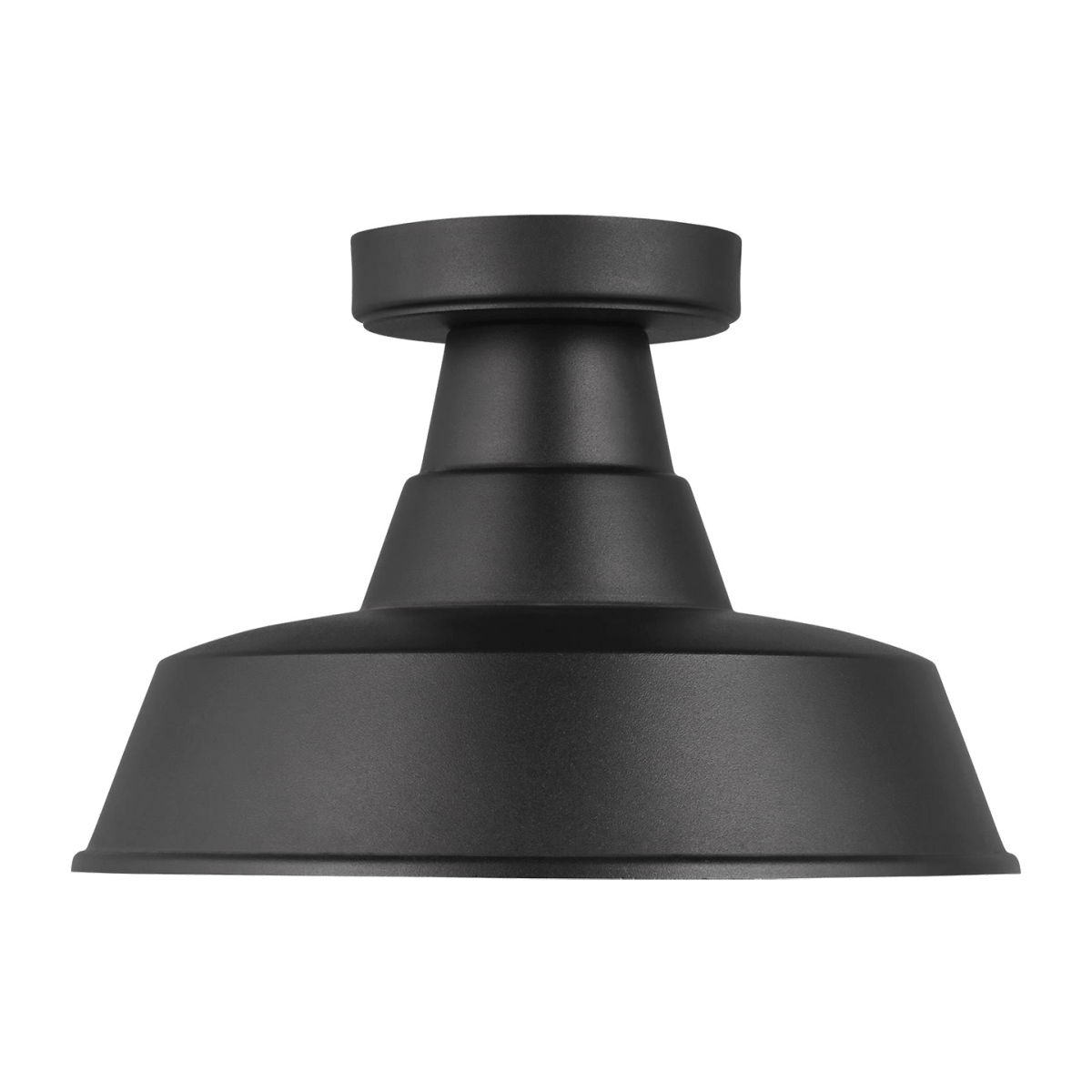 Plafonnier extérieur Barn Light - Noir Ampoules DEL incluses by Visual Comfort Studio | Luminaires & cie