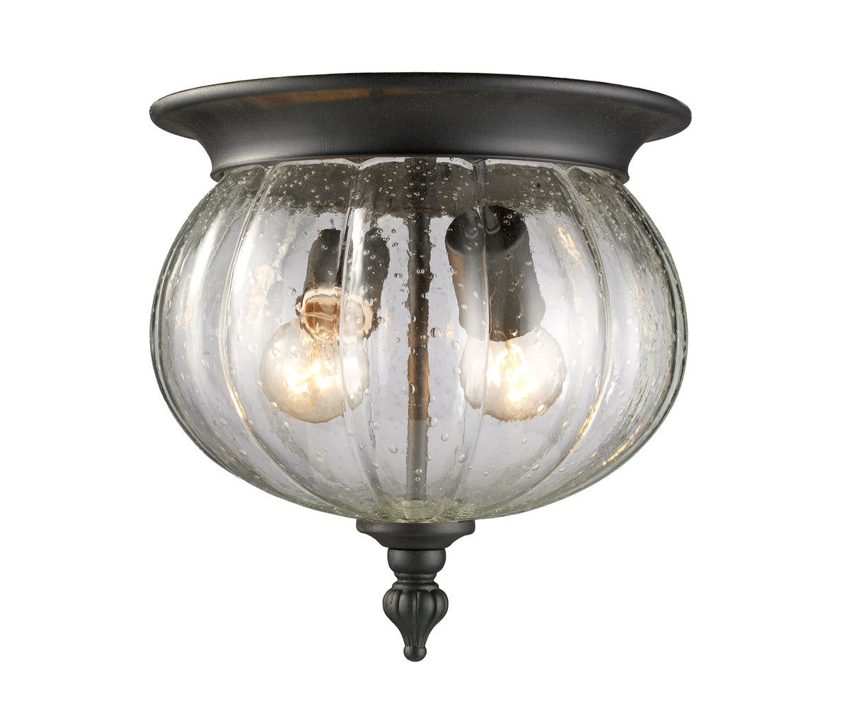 Plafonnier extérieur Belmont Noir – Z-Lite