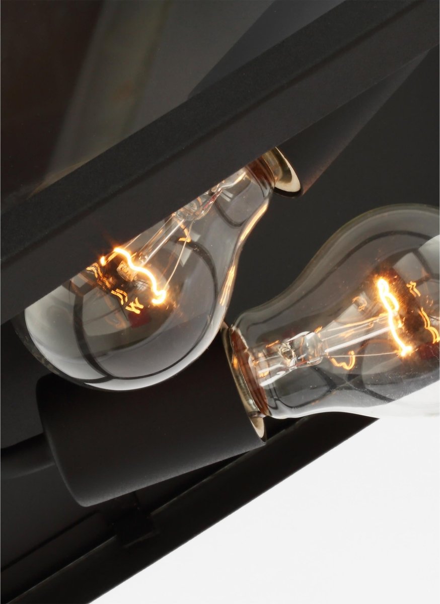 Plafonnier extérieur Founders - Noir Ampoules non - incluses by Visual Comfort Studio | Luminaires & cie