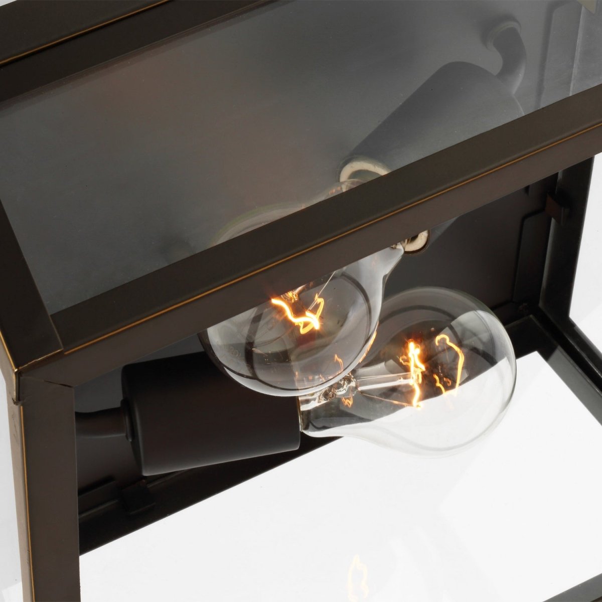 Plafonnier extérieur Founders - Bronze antique by Visual Comfort Studio | Luminaires & cie