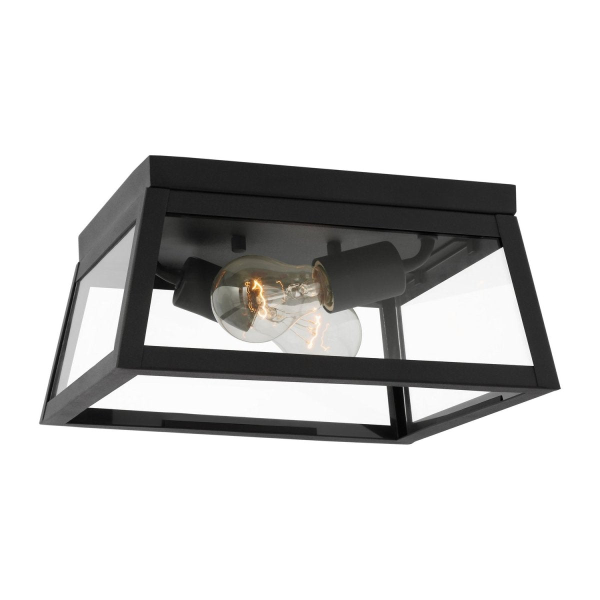 Plafonnier extérieur Founders - Bronze antique by Visual Comfort Studio | Luminaires & cie