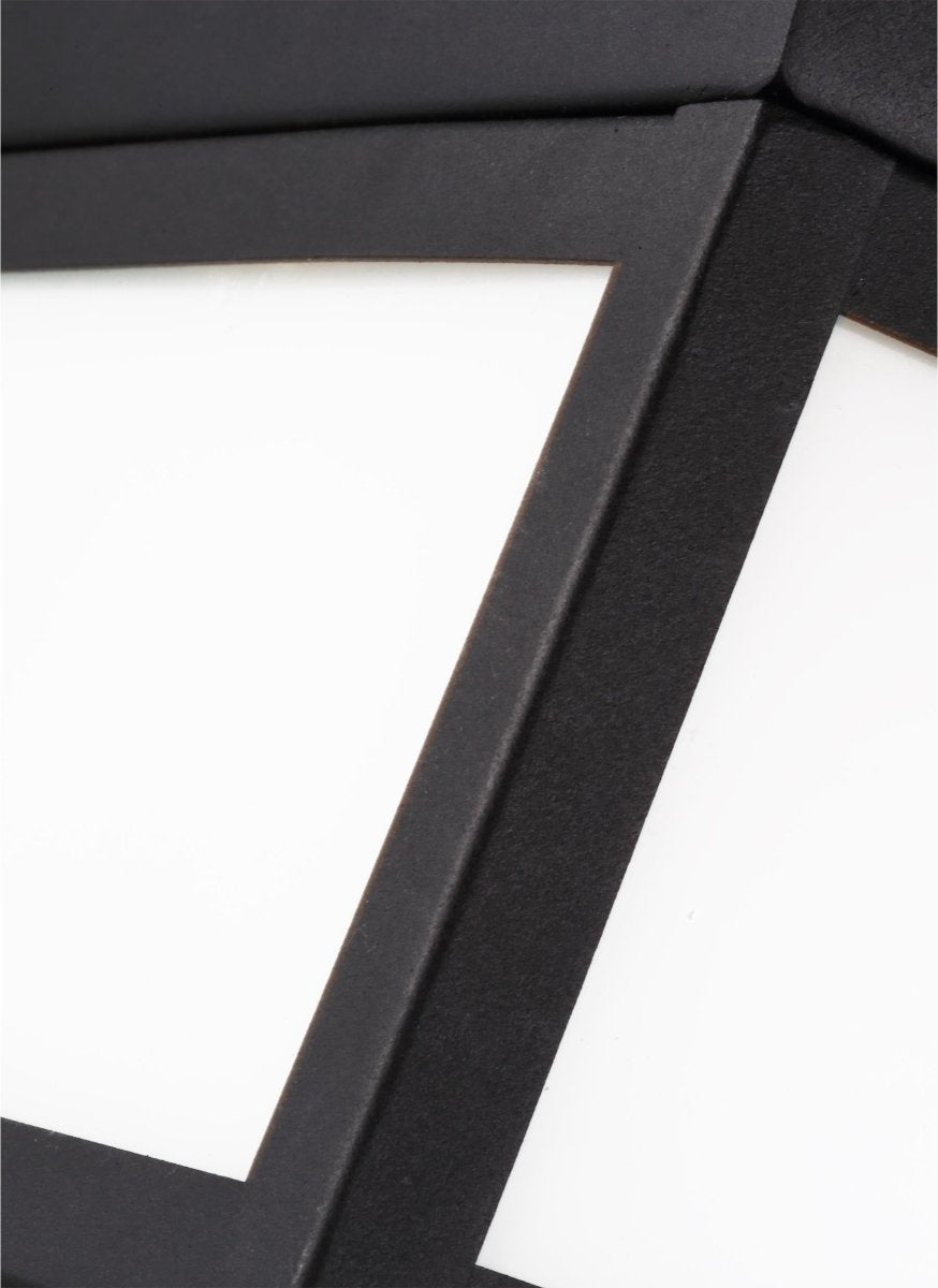 Plafonnier extérieur Founders - Noir Ampoules DEL incluses by Visual Comfort Studio | Luminaires & cie