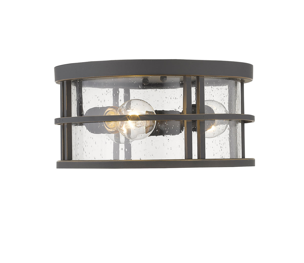 Plafonnier extérieur Jordan Bronze huilé – vue 2