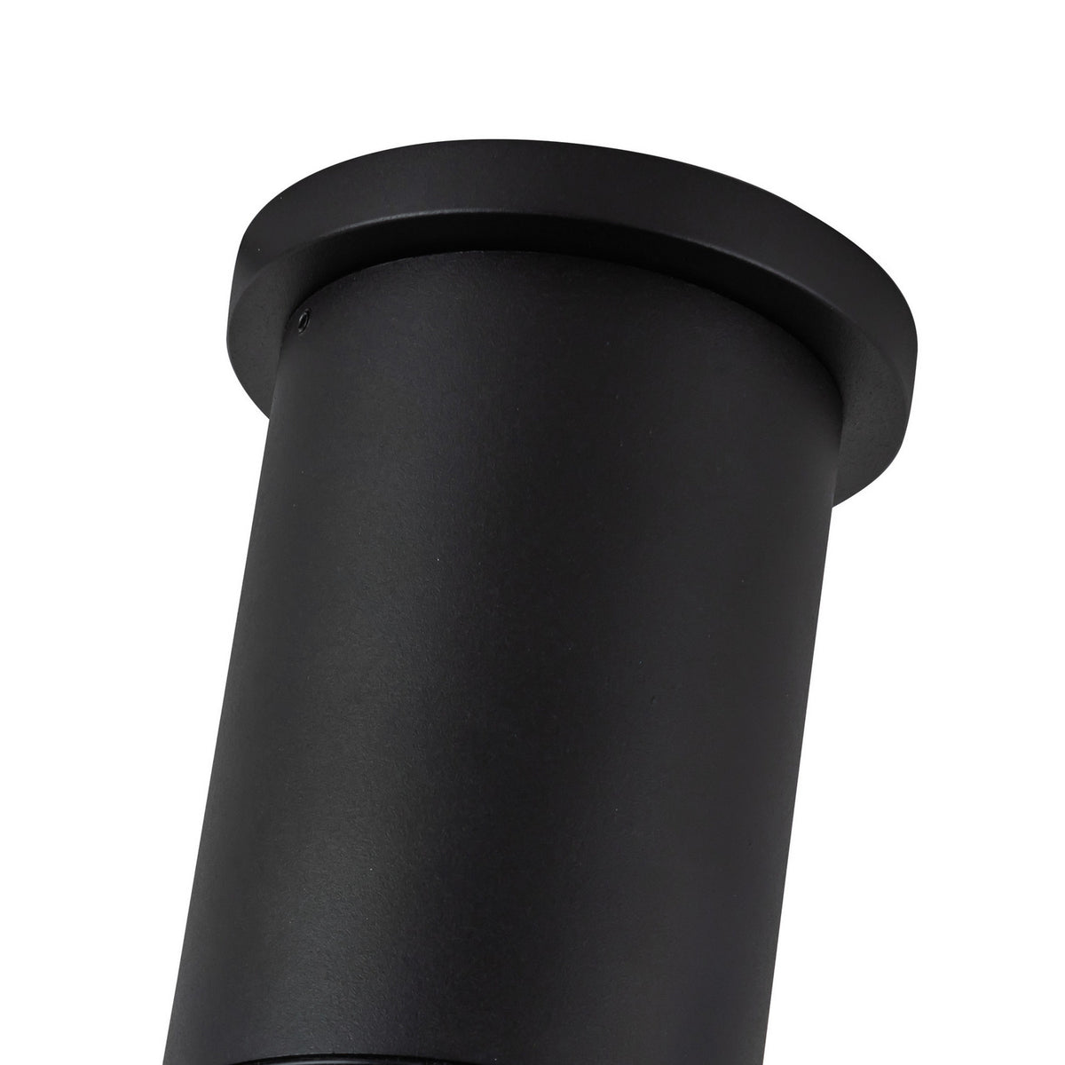 Plafonnier extérieur Nordic 4 pouces, Noir, 6" – vue 2