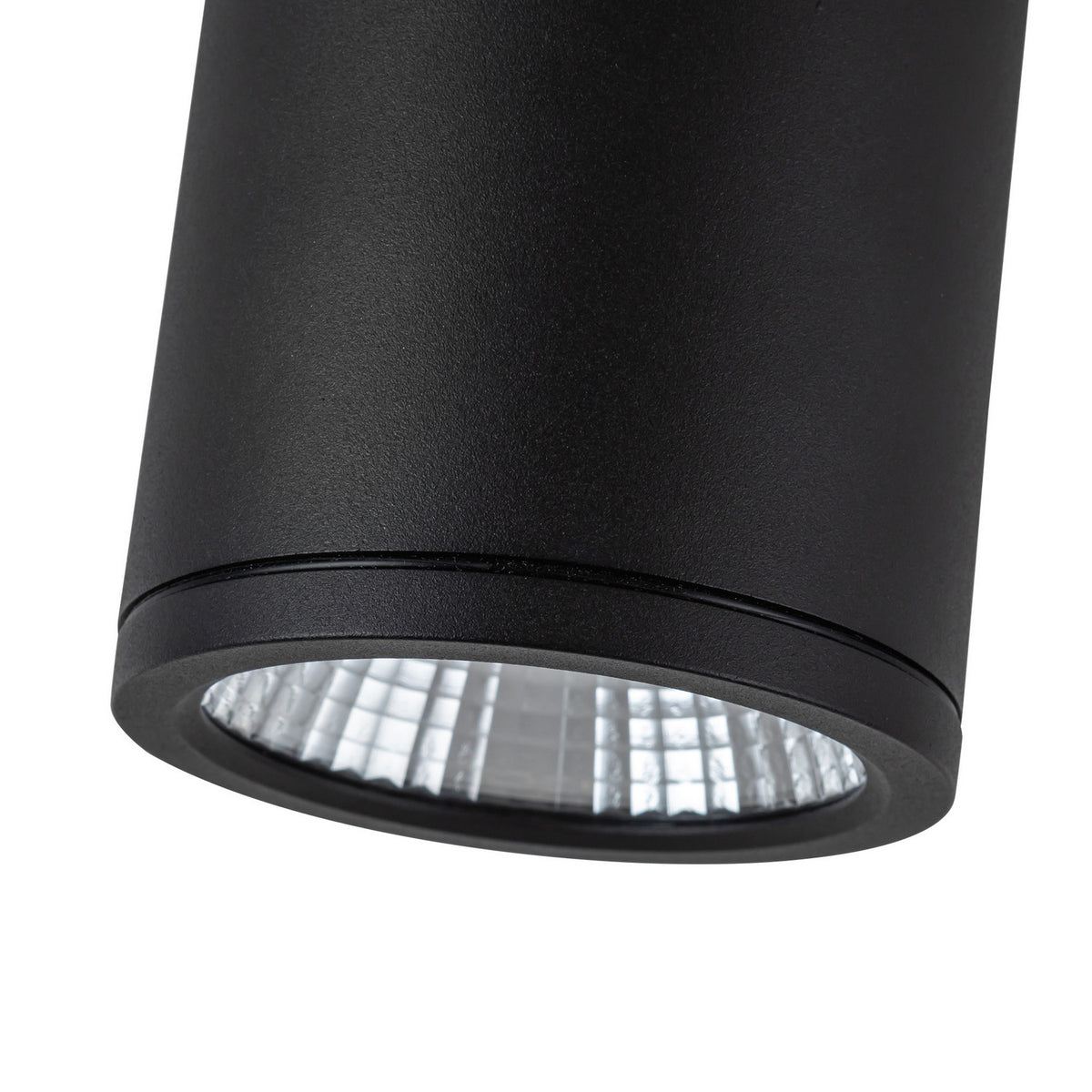 Plafonnier extérieur Nordic 4 pouces, Noir, 6" – vue 3