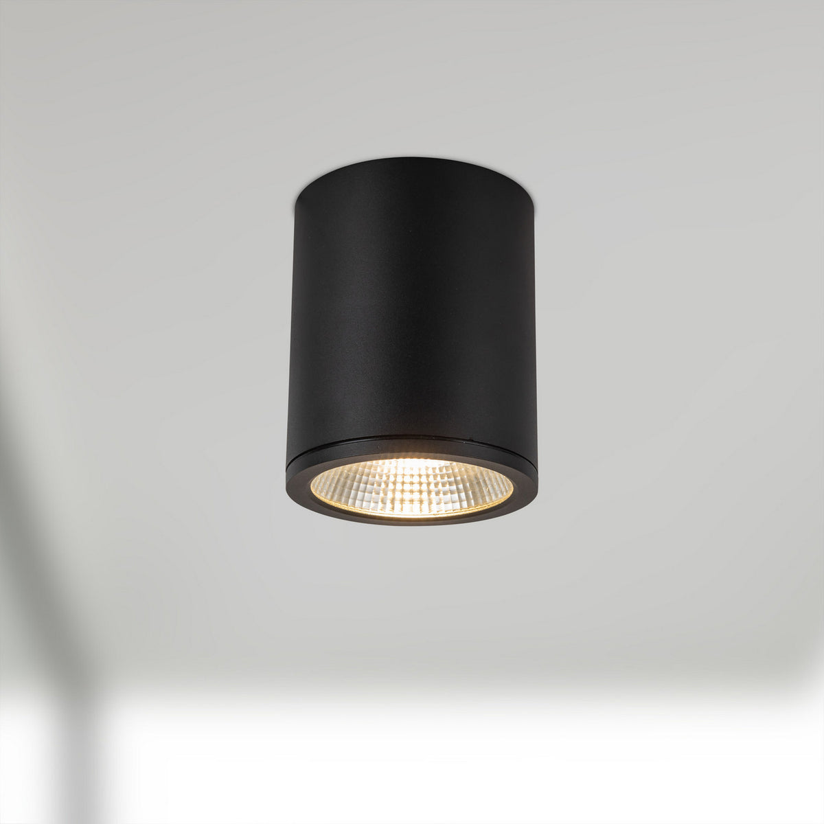 Plafonnier extérieur Nordic 5 pouces, Noir, 6" – vue 3