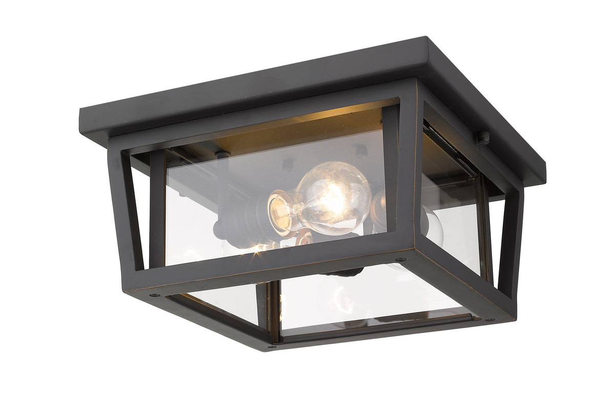 Plafonnier extérieur Seoul Bronze huilé – vue 3