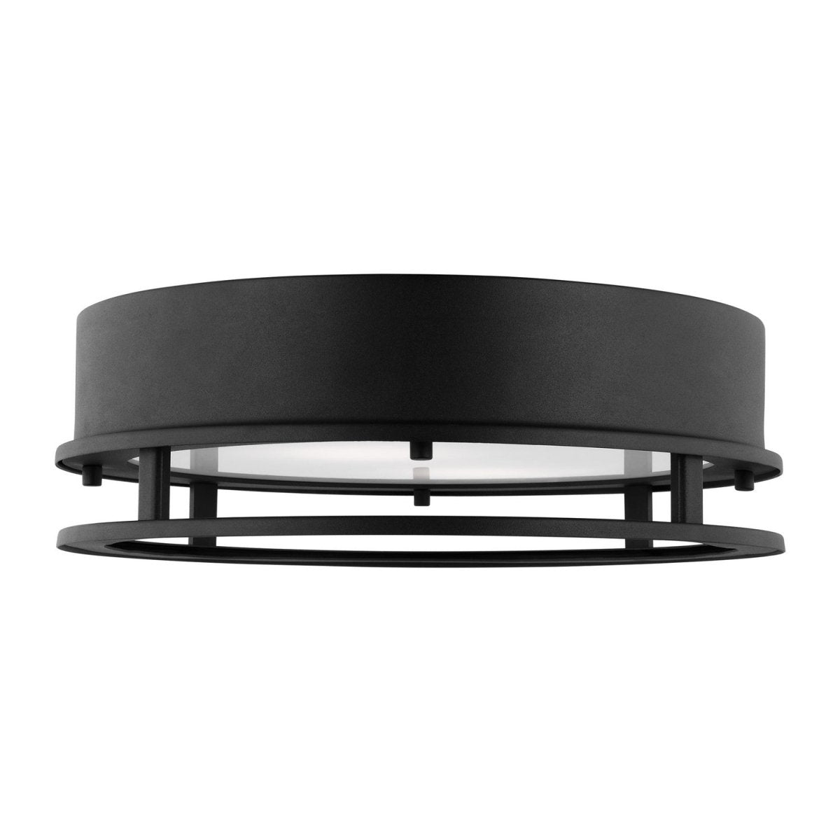 Plafonnier extérieur Union - Noir by Visual Comfort Studio | Luminaires & cie