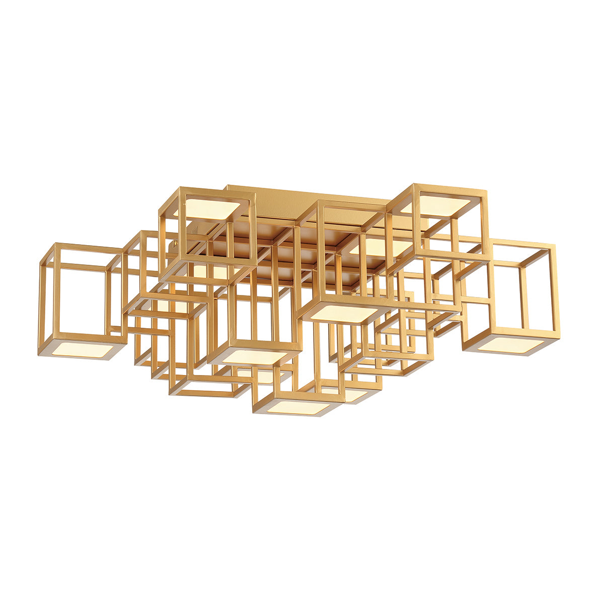 Plafonnier Ferro Or mat – Eurofase