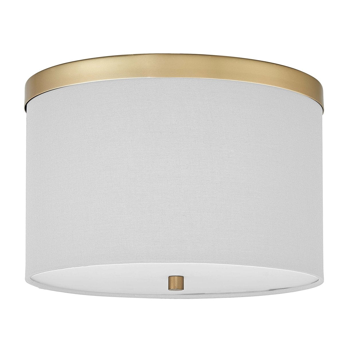 Plafonnier Frederica - Laiton vieilli Blanc by Dainolite | Luminaires & cie