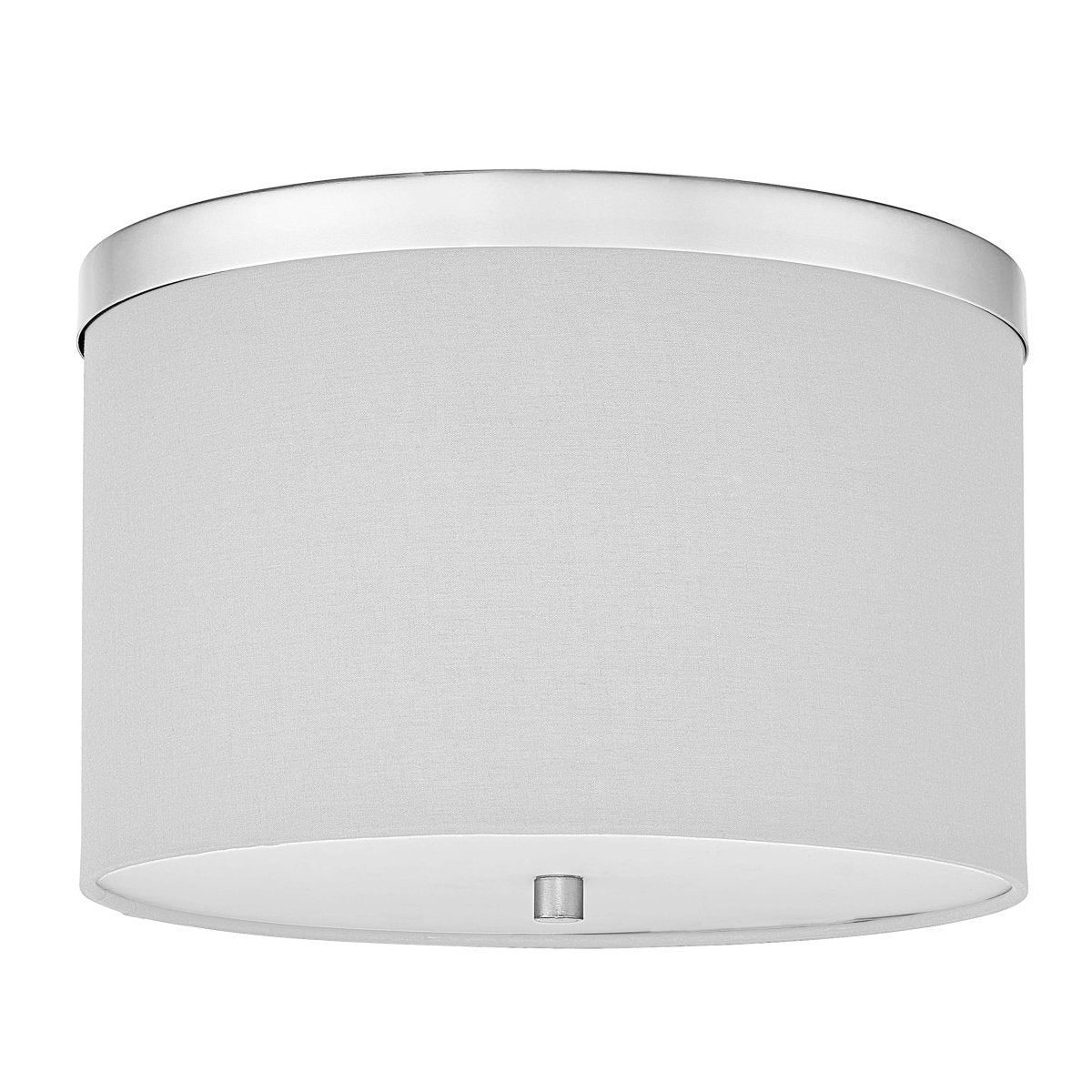Plafonnier Frederica - Chrome poli Blanc by Dainolite | Luminaires & cie