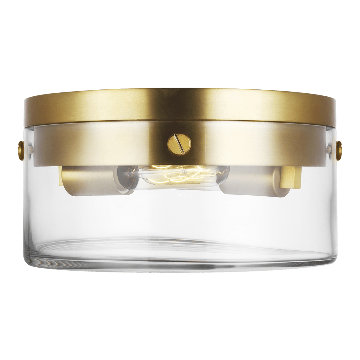 Plafonnier Garrett - Laiton brûlé 11 3/8" by Visual Comfort Studio | Luminaires & cie