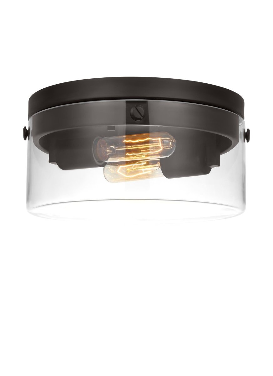 Plafonnier Garrett - Nickel poli 18 3/8" by Visual Comfort Studio | Luminaires & cie