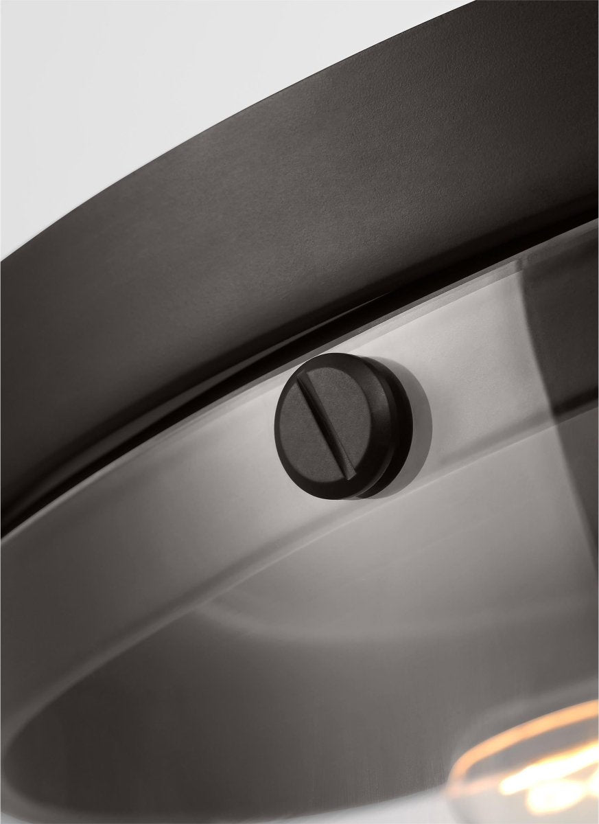 Plafonnier Garrett - Nickel poli 18 3/8" by Visual Comfort Studio | Luminaires & cie