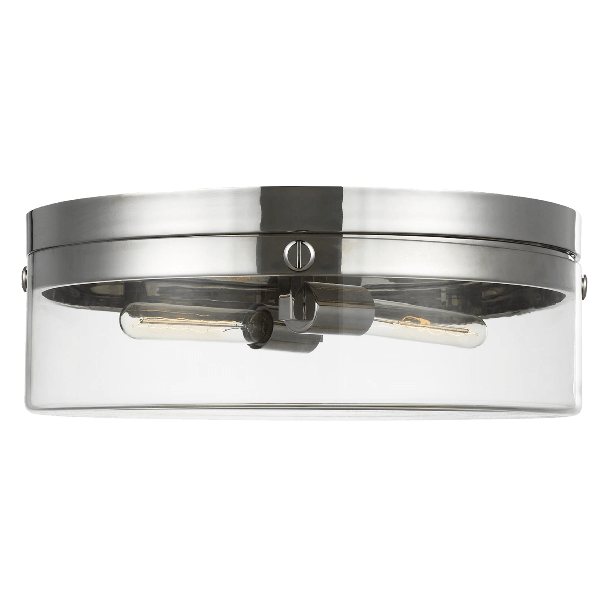 Plafonnier Garrett - Nickel poli 18 3/8" by Visual Comfort Studio | Luminaires & cie