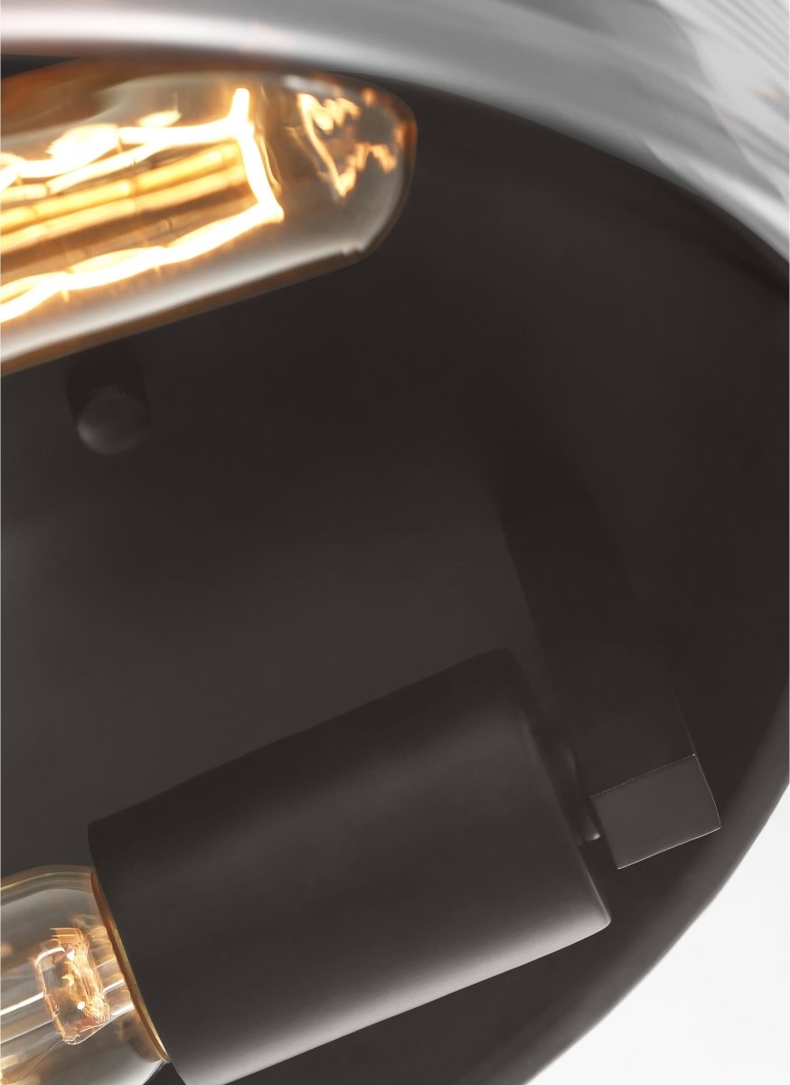 Plafonnier Garrett - Nickel poli 18 3/8" by Visual Comfort Studio | Luminaires & cie