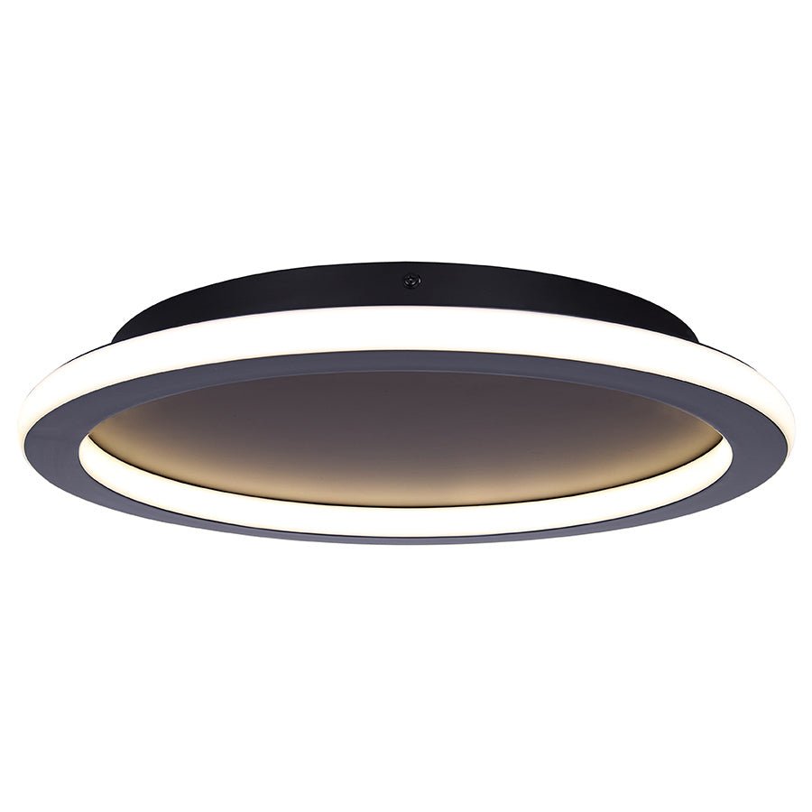Plafonnier Gavyn - Noir 16" by Canarm | Luminaires & cie