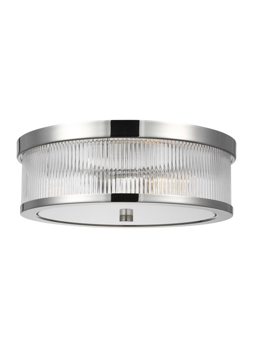 Plafonnier Geneva - Nickel poli by Visual Comfort Studio | Luminaires & cie