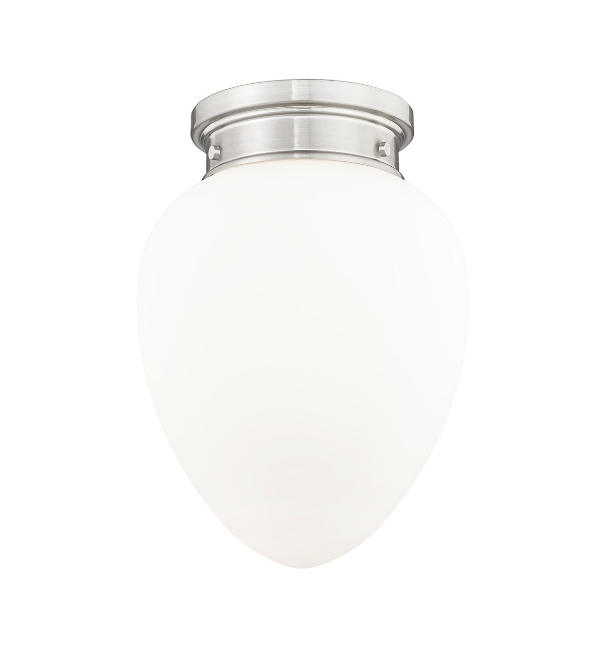 Plafonnier Gideon Nickel brossé, 10" – Z-Lite
