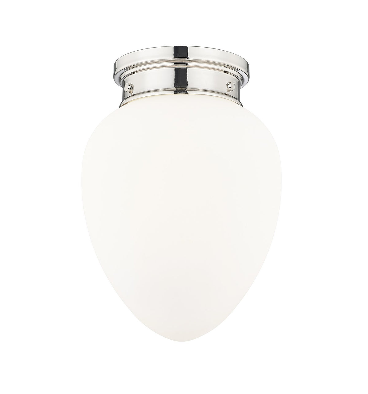 Plafonnier Gideon Nickel poli, 10" – Z-Lite