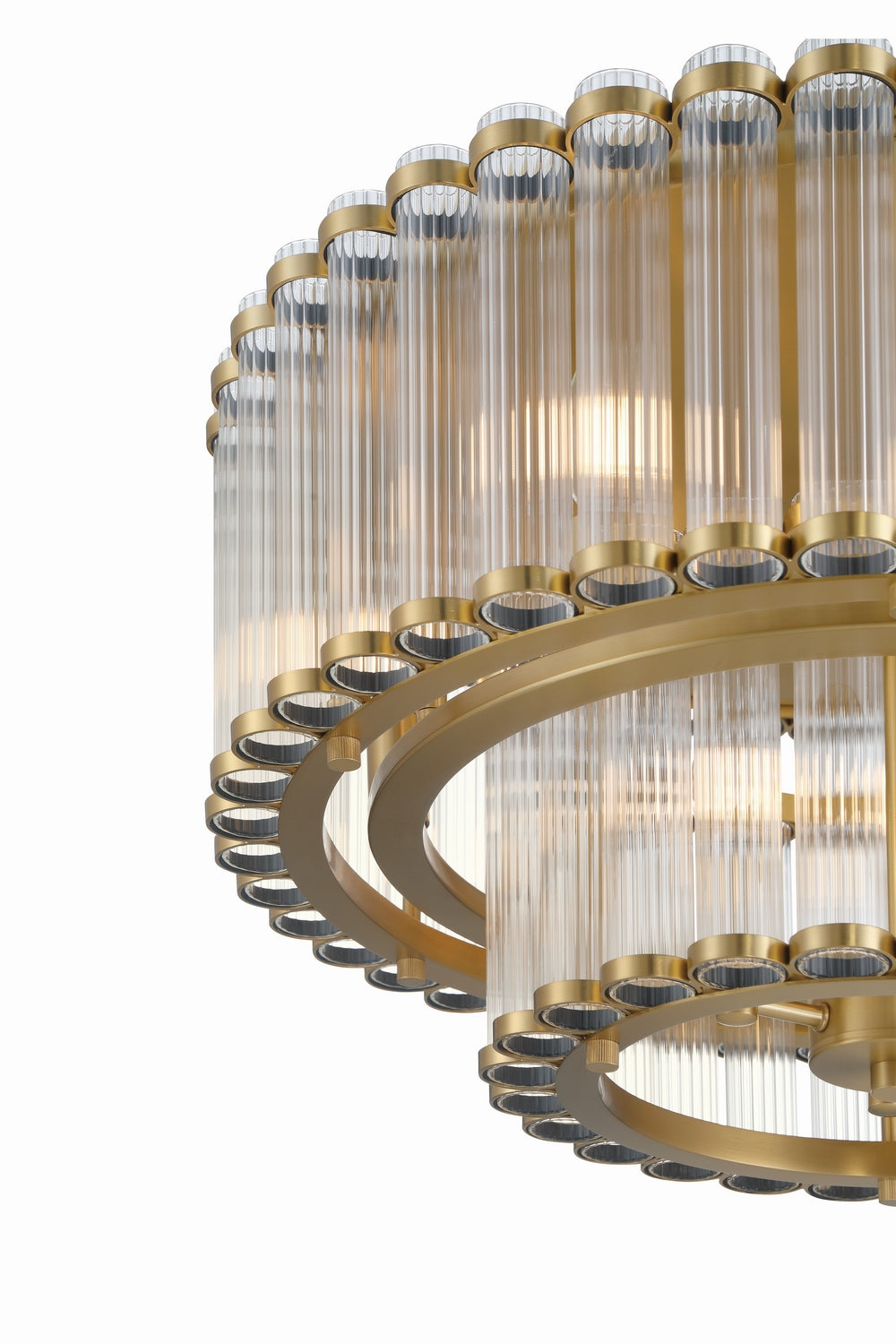 Plafonnier Glasbury Or, 23 3/4" – vue 5