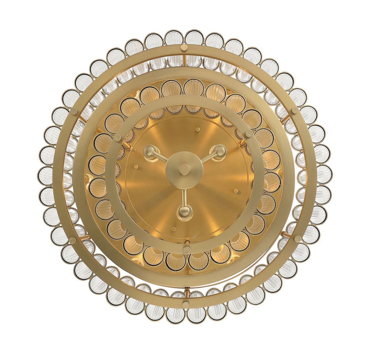 Plafonnier Glasbury Or, 23 3/4" – vue 7